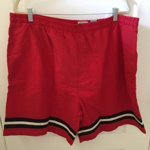 Field Gear Red Swim Trunks